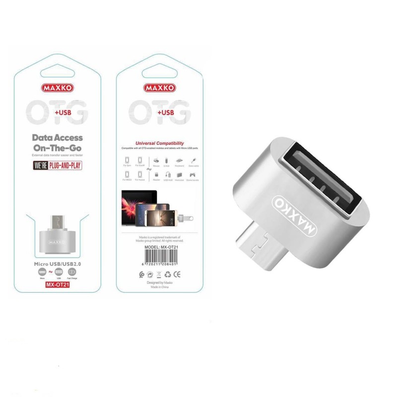 مبدل OTG به Micro USB مکسکو مدل MX-OT21