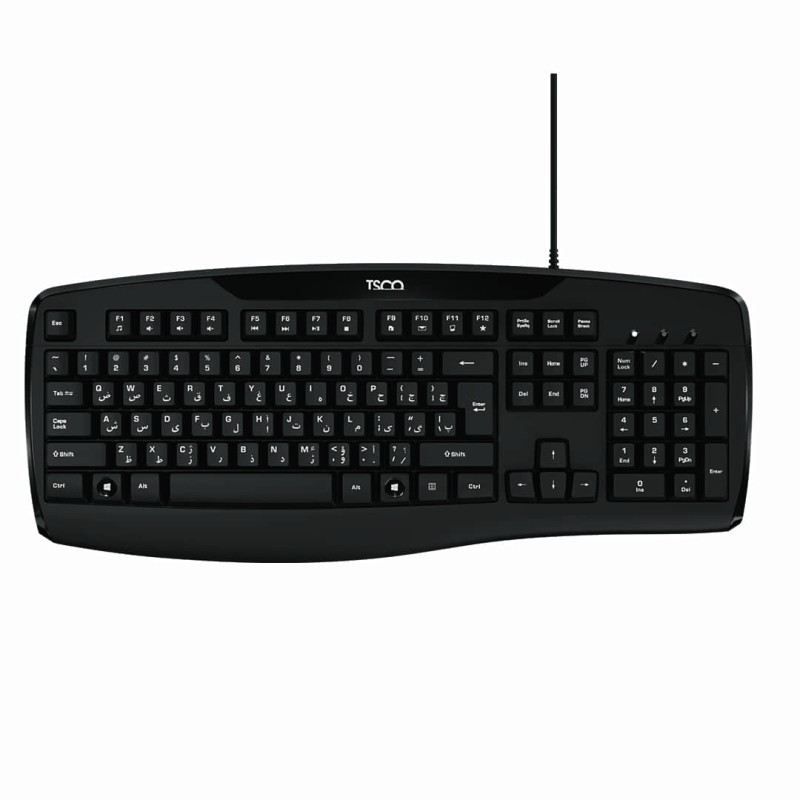کیبورد سیمی تسکو مدل TK 8043