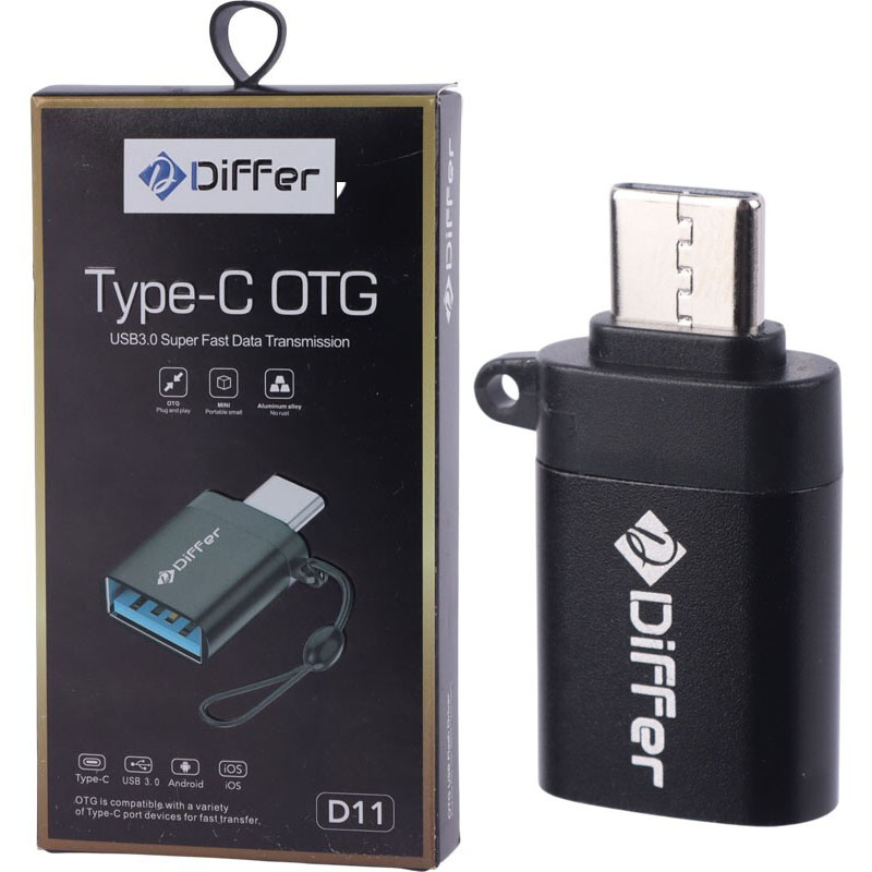 مبدل OTG به تایپ سی دیفر مدل D11