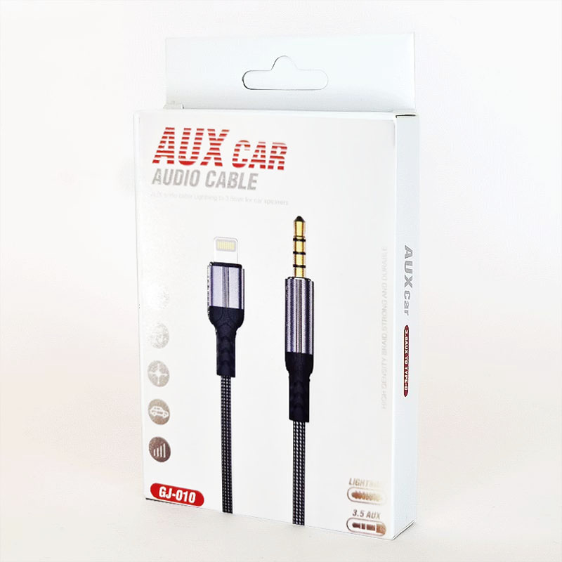 کابل AUX لایتنینگ مدل GJ-010