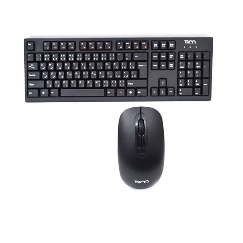 کیبورد و ماوس بی سیم تسکو مدل TKM 7019w