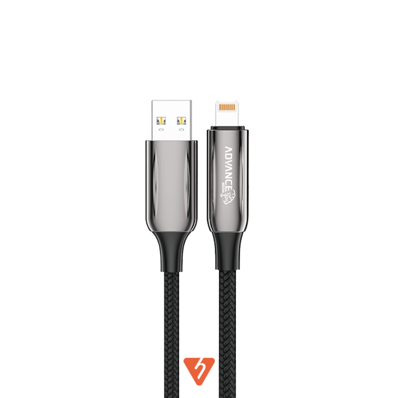 کابل شارژ  USB به Lightning ادونس مدل ADVANCE A-C5