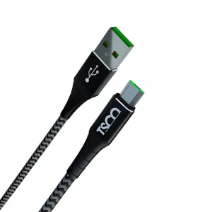 کابل شارژ میکرو تسکو مدل Tc a166n