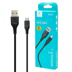 کابل تبدیل USB به MICROUSB دلفین مدل S61V