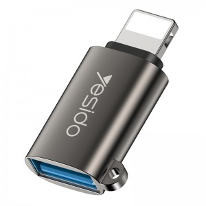 مبدل USB به LIGHTNING یسیدو مدل  GS14