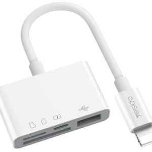 مبدل چندکاره OTG لایتنینگ یسیدو مدل GS12