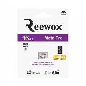 کارت حافظه microSDHC ریوکس کلاس 10 استاندارد U1 مدل Meta Pro ظرفیت 16 گیگابایت