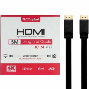 کابل HDMI تسکو مدل TC 74 به طول 5 متر