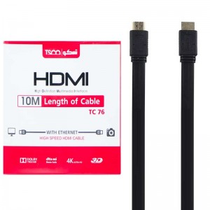 کابل HDMI تسکو مدل TC 76 به طول 10 متر