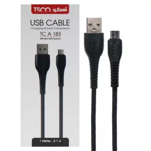 کابل تبدیل USB به Microusb تسکو مدل TCA 183