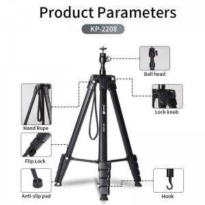 سه پایه دوربین KP-2208