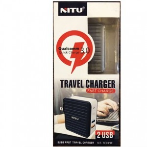 آداپتور شارژر 2پورت نیتو مدل NT-TC19