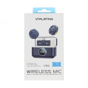 میکروفون یقه ای تاپیسی وی آی پلاتینا مدل VR11
