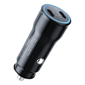 شارژر فندکی 18 وات آرسون مدل AN-PD25 + کابل Type-C To Type-C