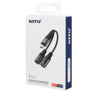 تبدیل Type-C به Type-C/AUX نیتو NX022