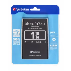هارد  ورباتیم مدل Store ‘n’ Go 53023 ظرفیت 1 ترابایت
