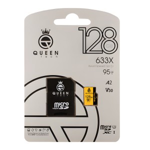 کارت حافظه microSDHC کوئین تک مدل 633X ظرفیت 128 گیگابایت