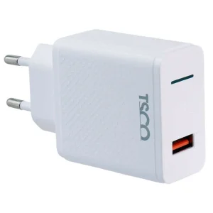 آداپتور شارژر 18W تسکو مدل  TTC 64 به همراه کابل تایپ سی