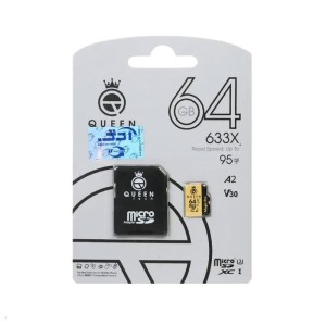 کارت حافظه microSDHC کوئین تک مدل 633X ظرفیت 64 گیگابایت