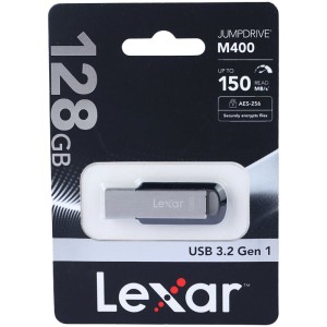 فلش مموری USB 3.2 لکسار مدل M400 ظرفیت 128 گیگابایت