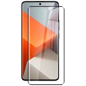 گلس شیشه ای تمام صفحه موبایل شیائومی مدل  Xiaomi Redmi Note 13 Pro Plus