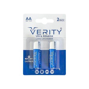باتری  قلم AAاولترا آلکالاین  وریتی VERITY مدل LR6 بسته 2 تایی