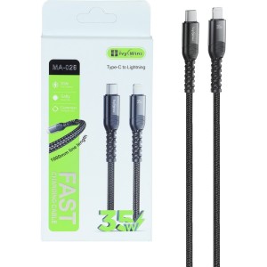 کابل شارژ  ivy Wins Lightning To Type-Cمدل MA-026