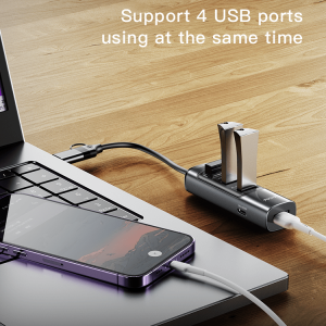 هاب USB/TYPE-C  پنج پورت یسیدو مدلHB20