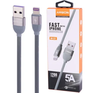 کابل شارژ USB به  lightning آرسون مدل AN-S3I
