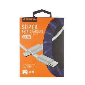 کابل شارژ USB-C به  lightning آرسون مدل AN-100