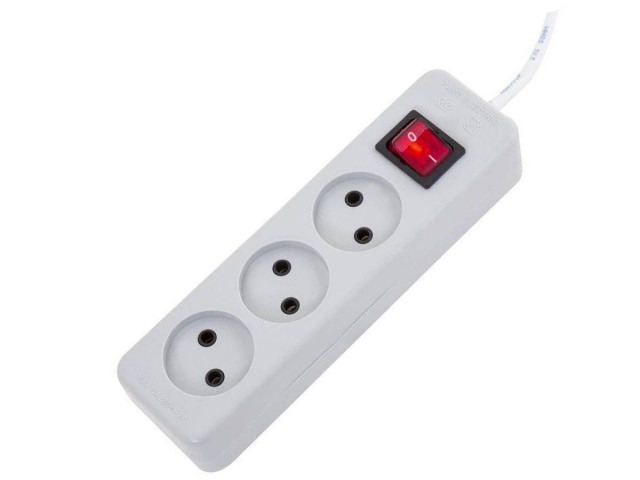 چندراهی 3 خانه پارت الکتریک کلید دار بدون ارت مدل 850