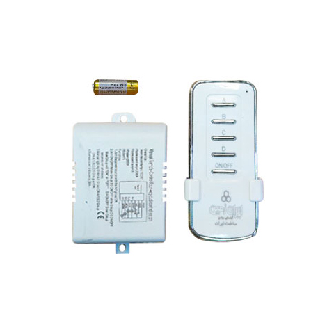 ریموت کنترل روشنایی 4 کانال ایران زمین