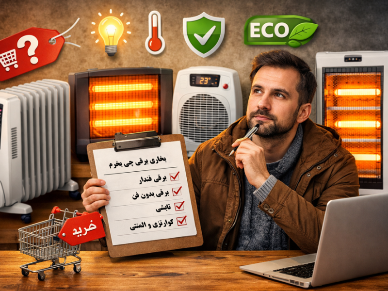 چگونه بخاری برقی مناسب بخریم ؟
