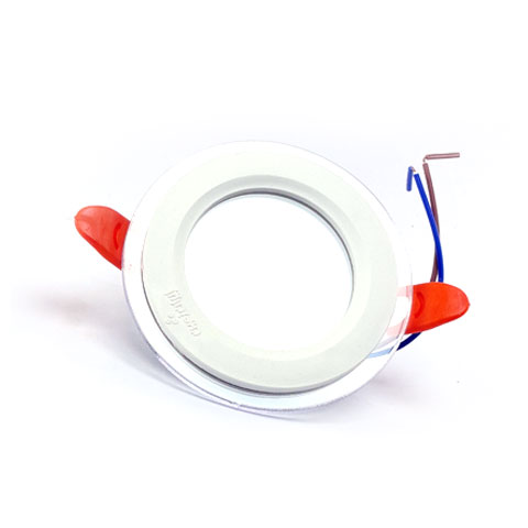 چراغ پنلی دور شیشه ای ایران زمین 7 وات (GLASS FRAME PANEL)