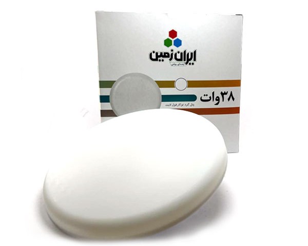 پنل گرد توکار فول لایت 38 وات ایران زمین (SQUARE SURFACE DOWNLIGHT)