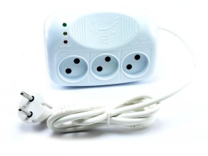 محافظ برق یخچال سه خانه بدون ارت مدل S4000