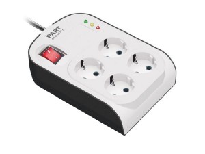 محافظ برق پارت الکتریک 4خانه کلید دار مدل 8791  Electronics Appliance Protector