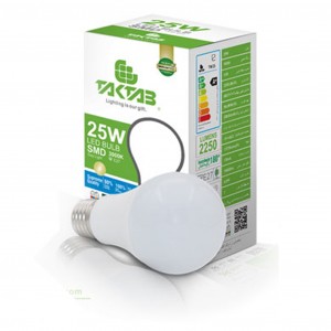 لامپ حبابی تک تاب 25 وات 12 ماه گارانتی