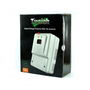 محافظ ولتاژ تیراژه مدل دیجیتالی ترمینالی D8000