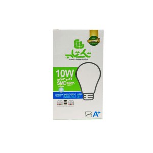 لامپ حبابی تکتاب 10 وات
