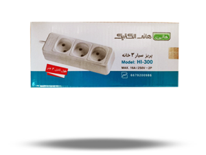 پریز سیار 3 خانه هانی الکتریک مدل HI-300