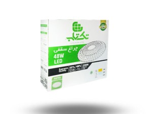 چراغ سقفی تکتاب 48 وات مدل AQT03