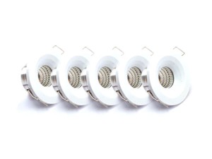 چراغ LED چشمی ایران زمین 3 وات بسته 5 عددی (LED SPOT LIGHT )
