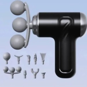 ماساژور تفنگی مدل LM130  گیربکس هوشمند ۶سرعته ۹ کاره اورجینال