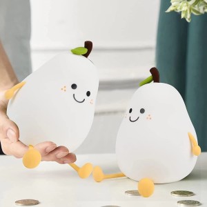 چراغ خواب کودک مدل گلابی سیلیکونی