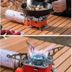 اجاق گاز کوهنوردی و طبیعتگردی مربعی مدلK-202 بسته بندی جدید درجه یک