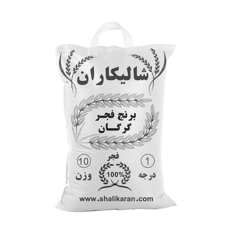 برنج فجر سوزنی گرگان 100 کیلو (10 کیسه )