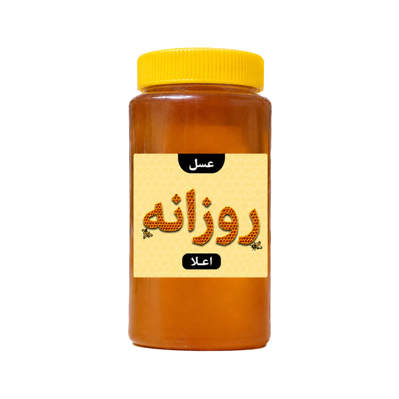 عسل روزانه بسته بندی یک کیلویی پک 12 عددی