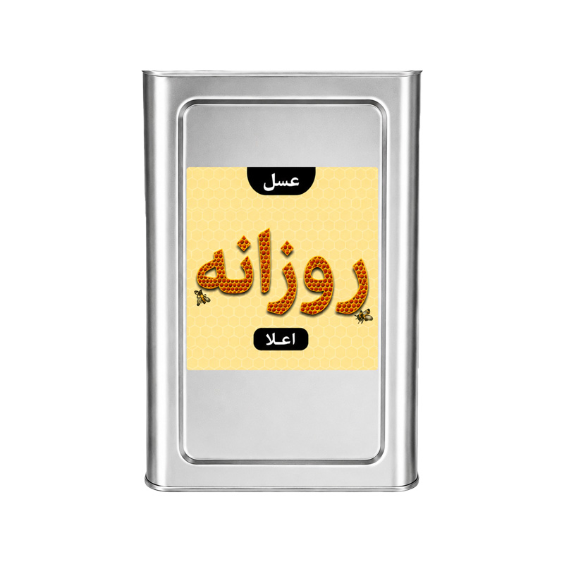 عسل روزانه حلبی وزن حدودا 27 کیلو