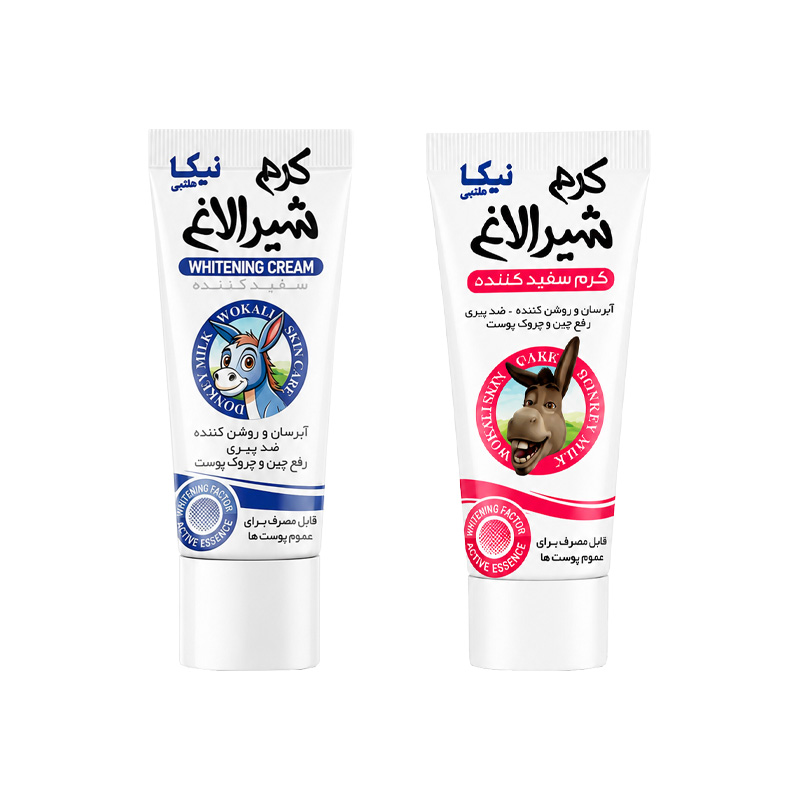 کرم شیر الاغ نیکا پک 10 عددی